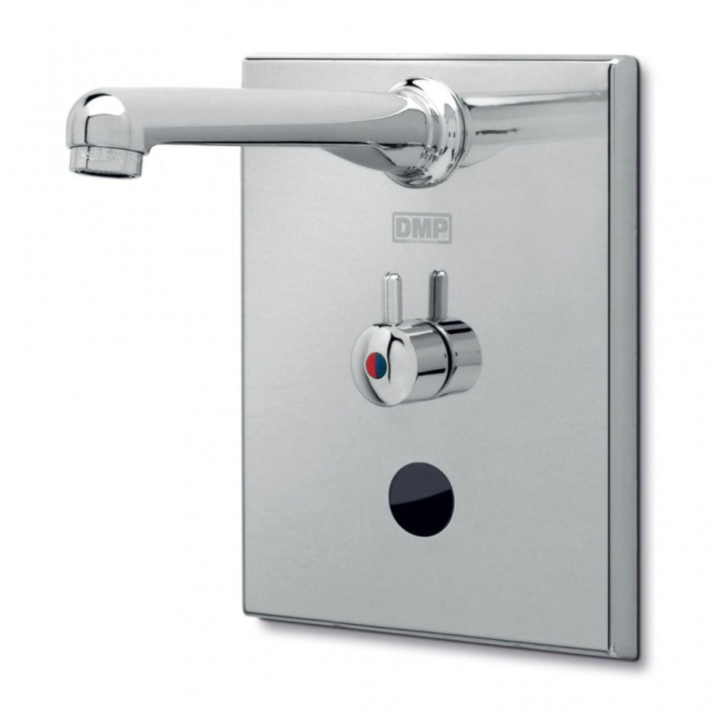 Miscelatore elettronico a fotocellula per lavabo a parete Speedy batteria 6V — DMP - HD casa