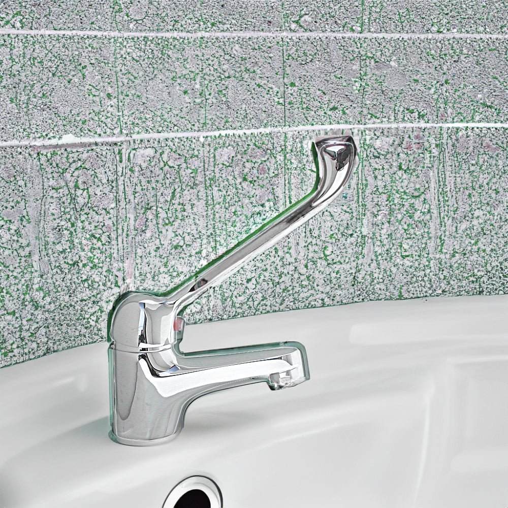 Miscelatore lavabo con leva clinica cromo - Ø 40 - HD casa