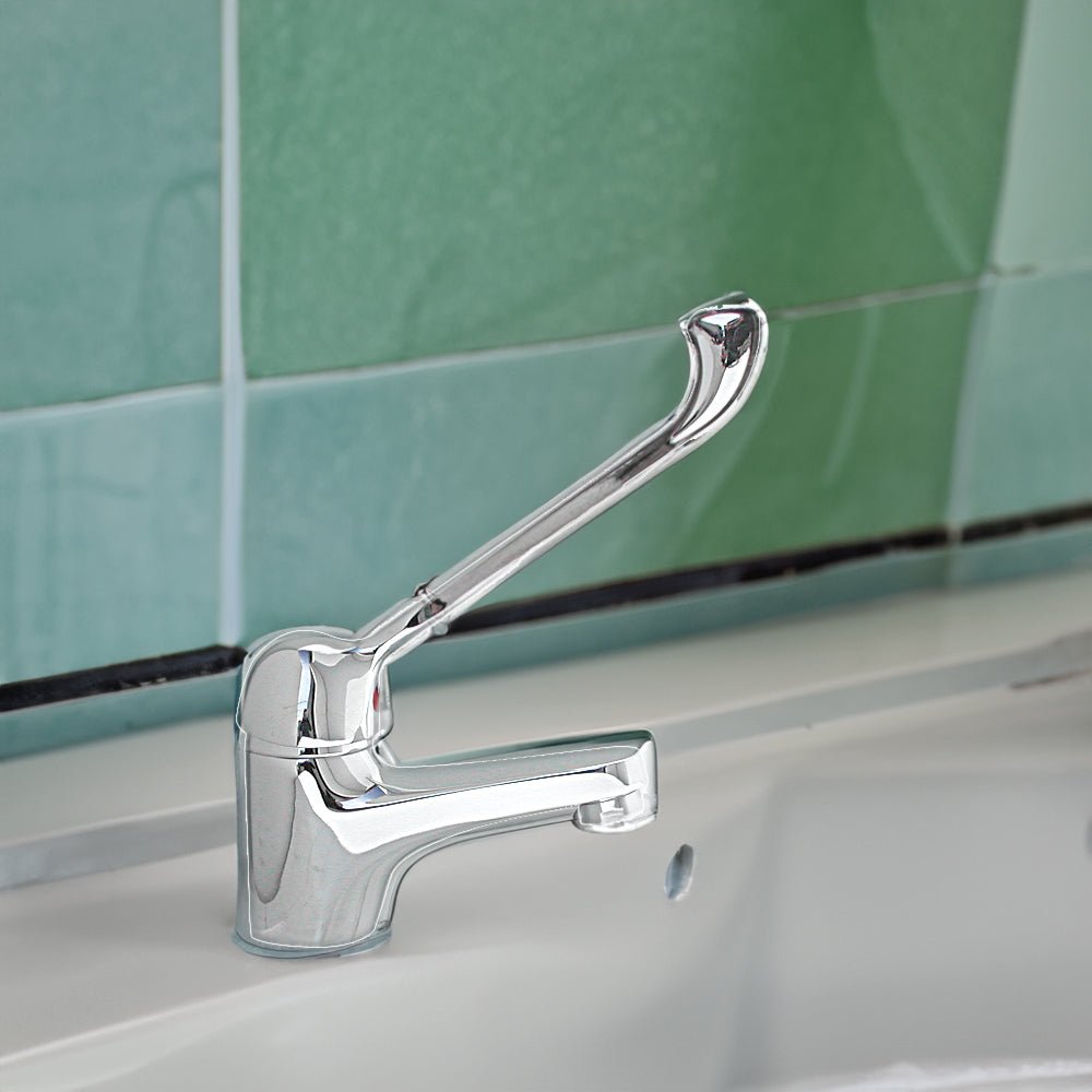 Miscelatore lavabo con leva clinica cromo - Ø 40 - HD casa