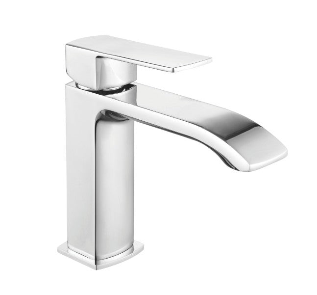 Miscelatore lavabo monoforo in ottone cromato serie 23 con piletta clic - clac inclusa - HD casa