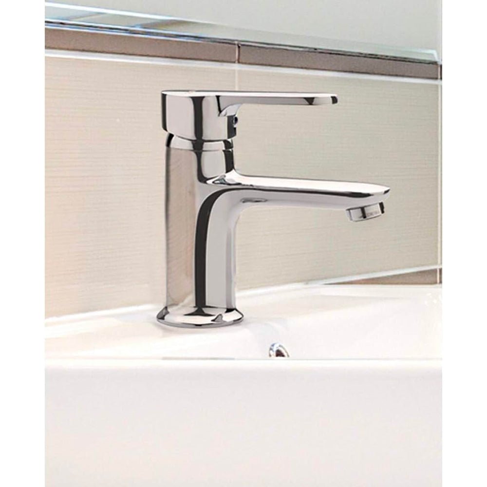 Miscelatore lavabo Prius cromo + piletta 1"1/4 — Fromac - HD casa