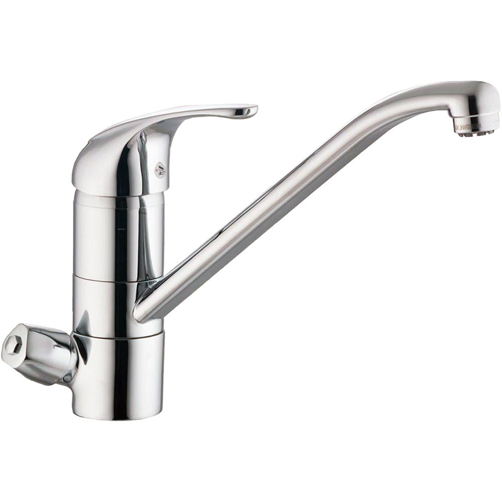 Miscelatore lavello a 3 vie con attacco acqua potabile cromo — Porta & Bini - HD casa
