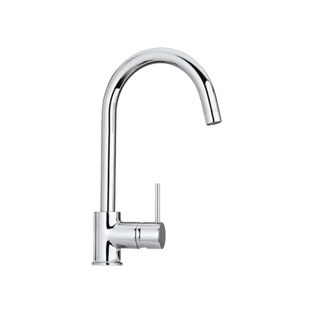 Miscelatore lavello a bocca alta new disco cromo — Paini - HD casa