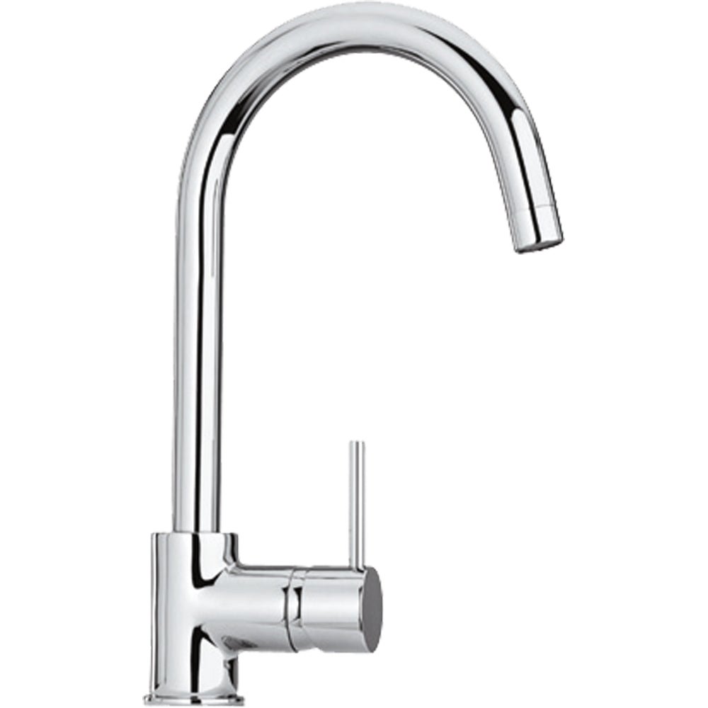Miscelatore lavello a bocca alta new disco cromo — Paini - HD casa