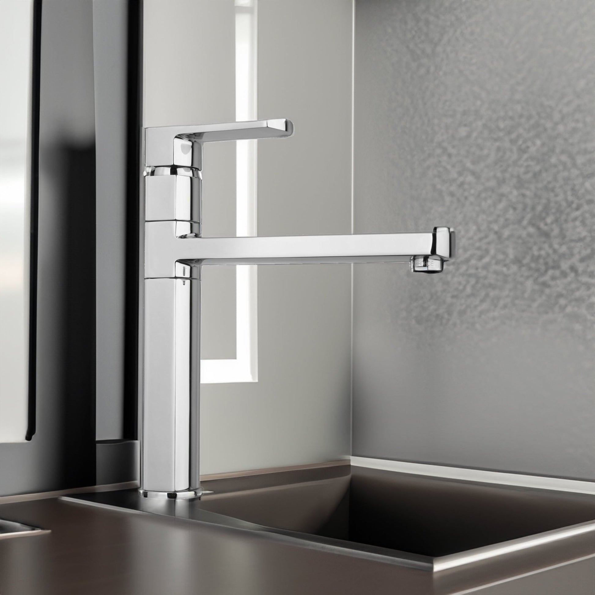 Miscelatore lavello a fontana Stile cromo — Paini - HD casa