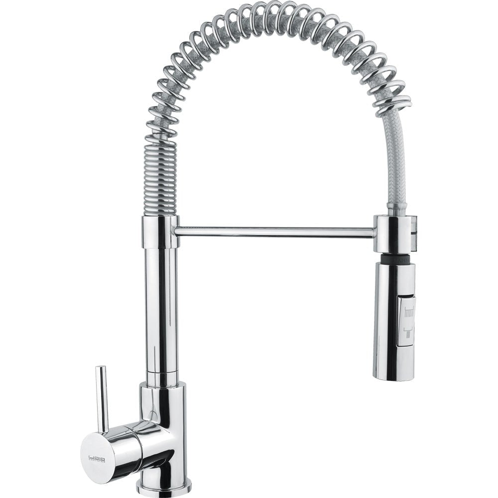 Miscelatore lavello a molla micro cromo — Oioli - HD casa