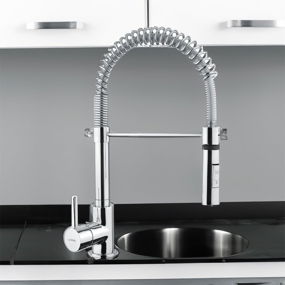 Miscelatore lavello a molla micro cromo — Oioli - HD casa