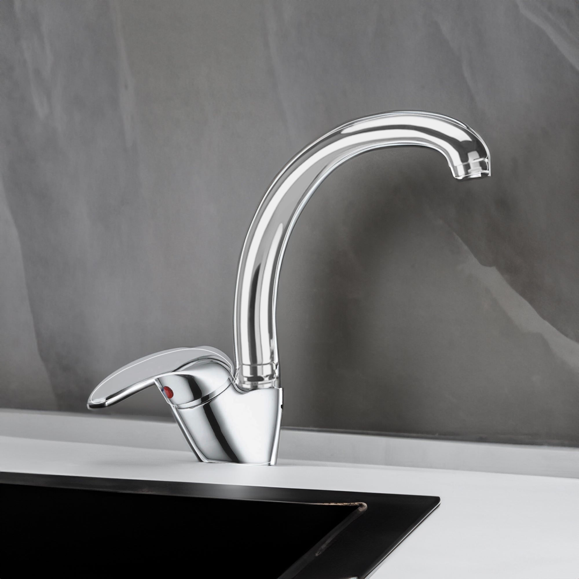 Miscelatore lavello bocca alta Prima cromo — Eurorama - HD casa