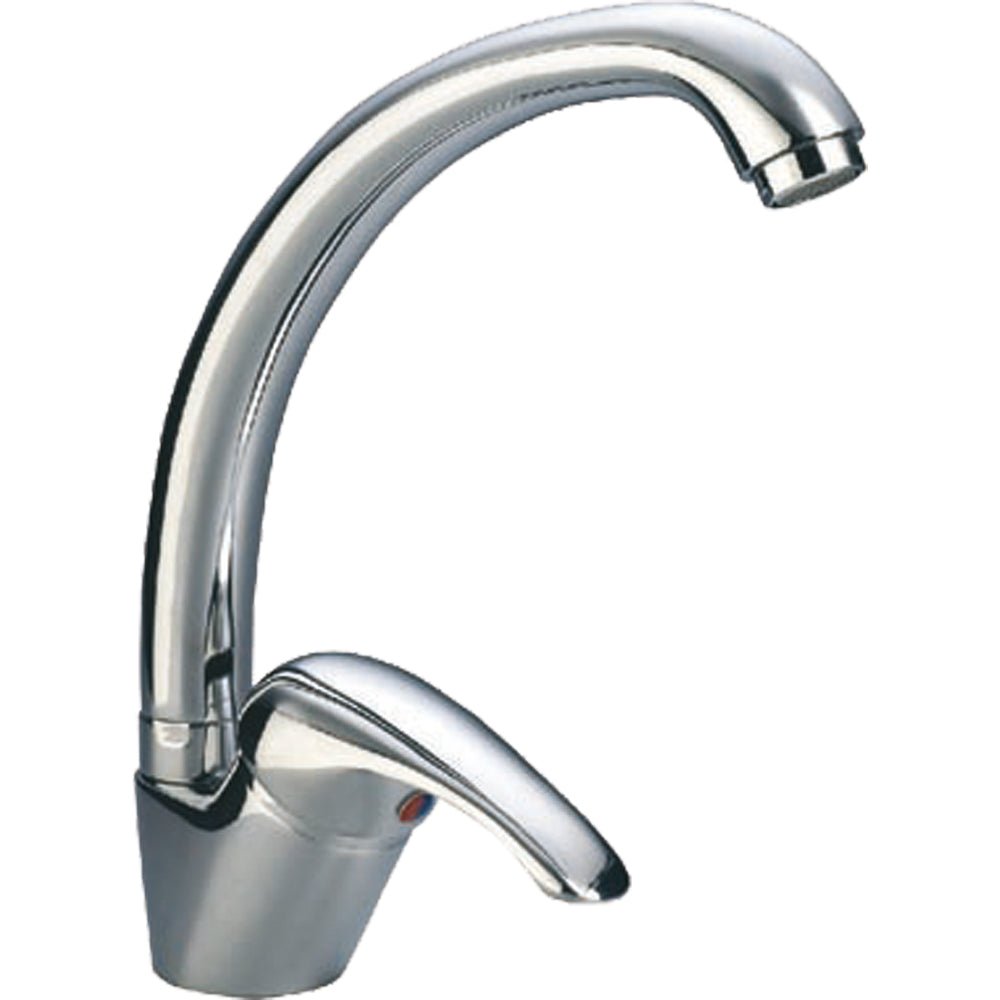 Miscelatore lavello canna alta Prince cromo — Aeffe - HD casa