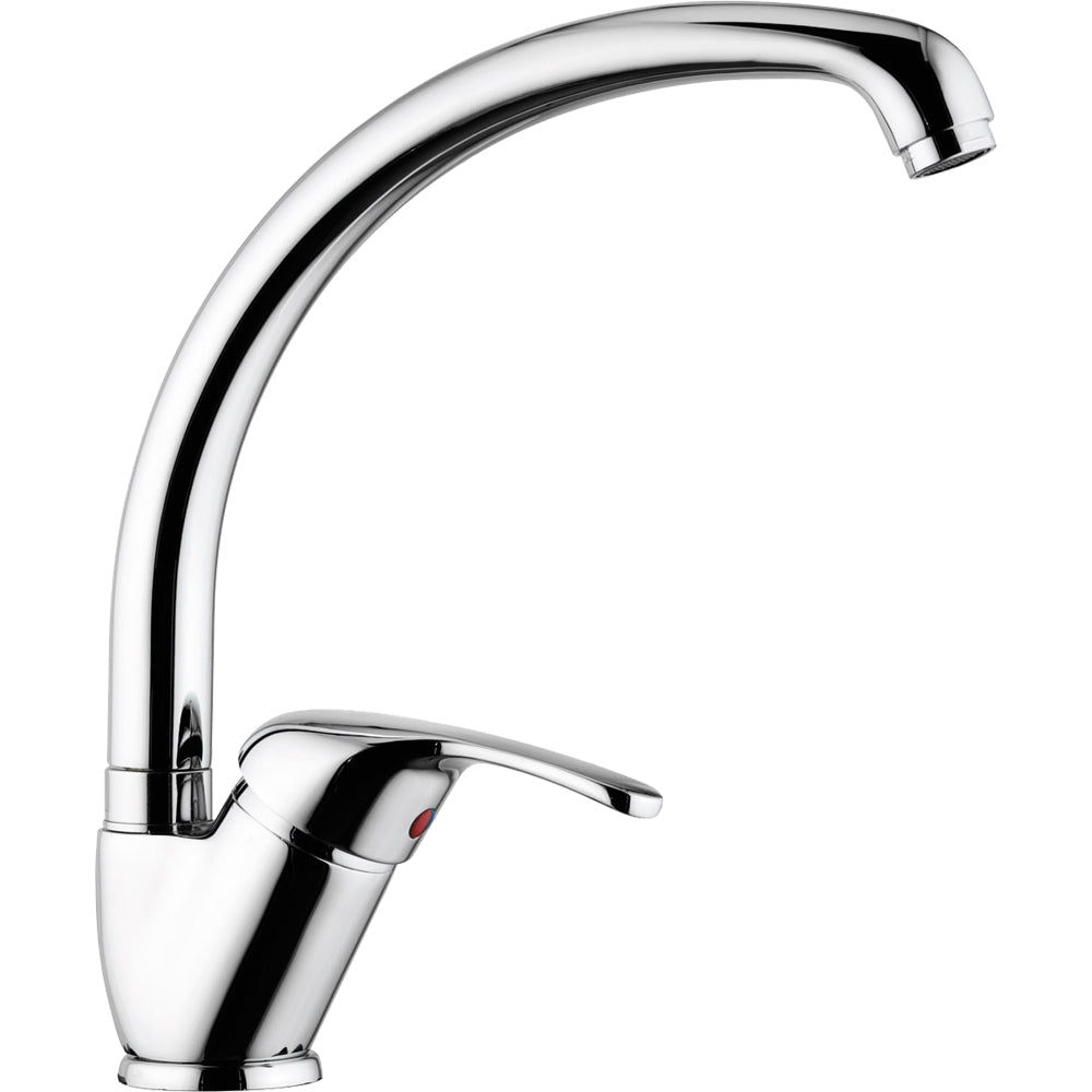 Miscelatore lavello canna fusa cromo — Oioli - HD casa