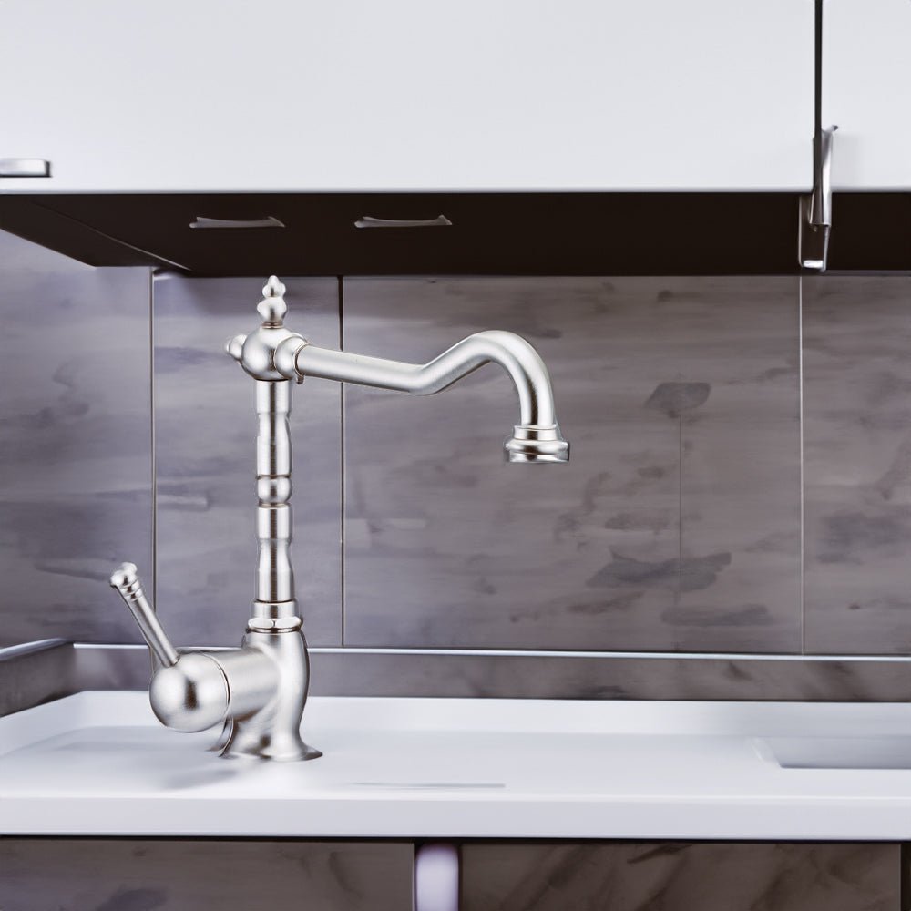 Miscelatore lavello con canna girevole new OLD" bronzo — Porta & Bini - HD casa