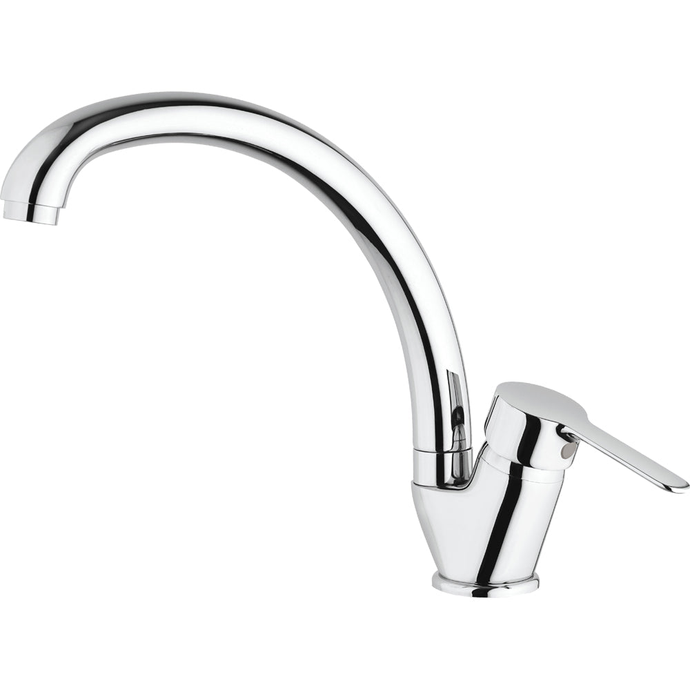 Miscelatore lavello con canna orientabile P3 cromo — Paini - HD casa