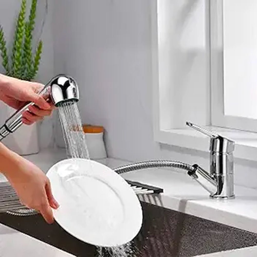 Miscelatore lavello con doccetta estraibile porta&bini cromo — Porta & Bini - HD casa