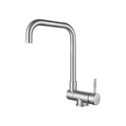 Miscelatore lavello cucina Boston a canna recrinabile nichel satinato — Aeffe Luxury - HD casa