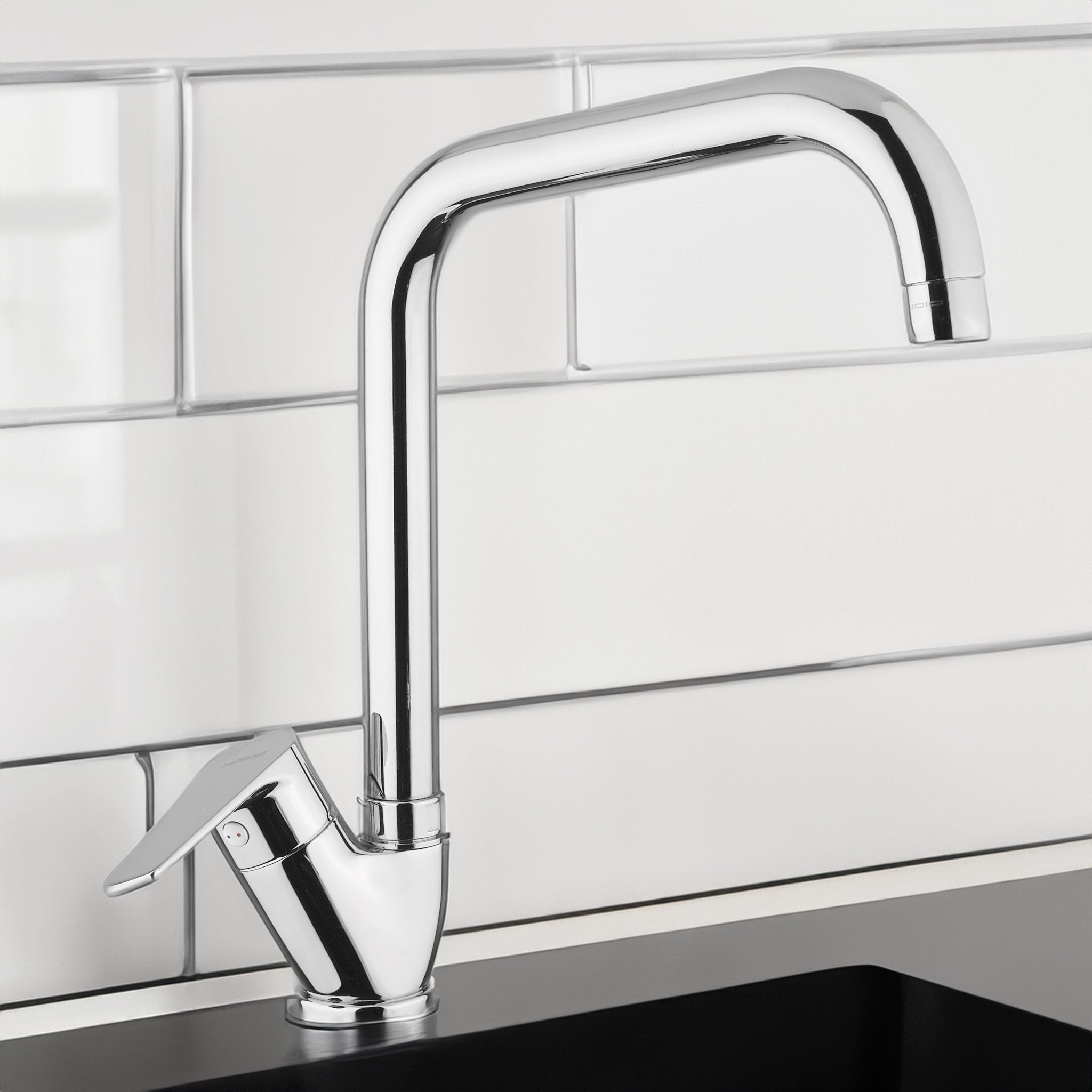 Miscelatore lavello king canna ad l cromo — Oioli - HD casa