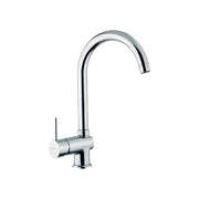 Miscelatore lavello laterale con canna a ponte Micro cromo — Oioli - HD casa