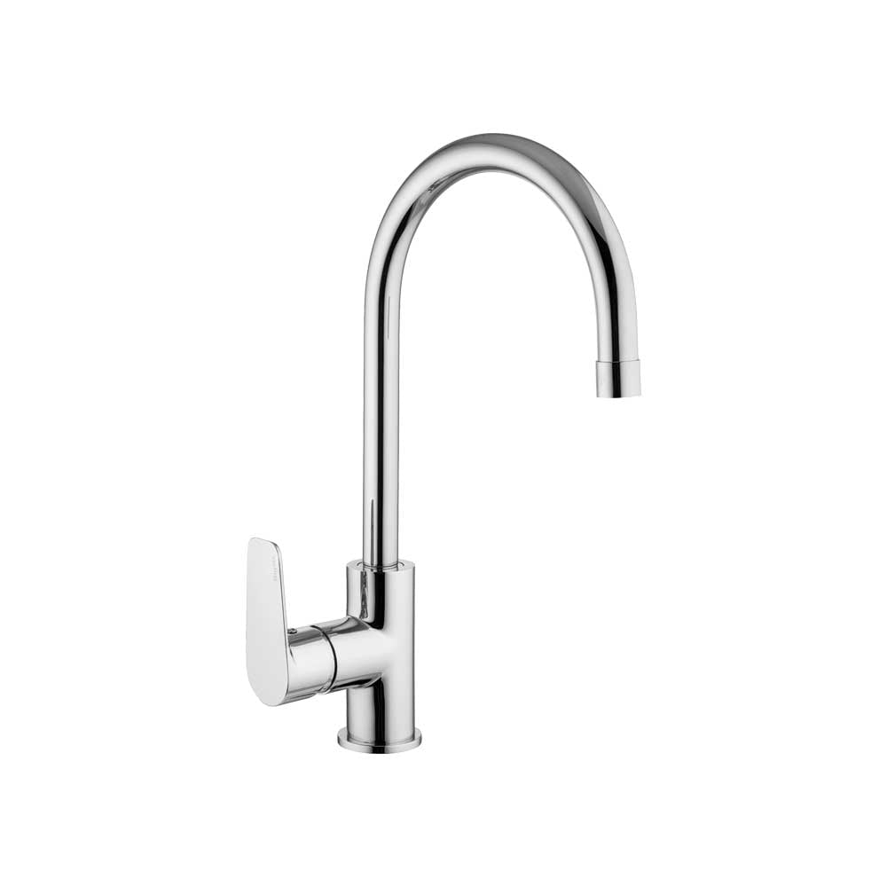 Miscelatore lavello Lime canna orientabile cromo — Paffoni - HD casa