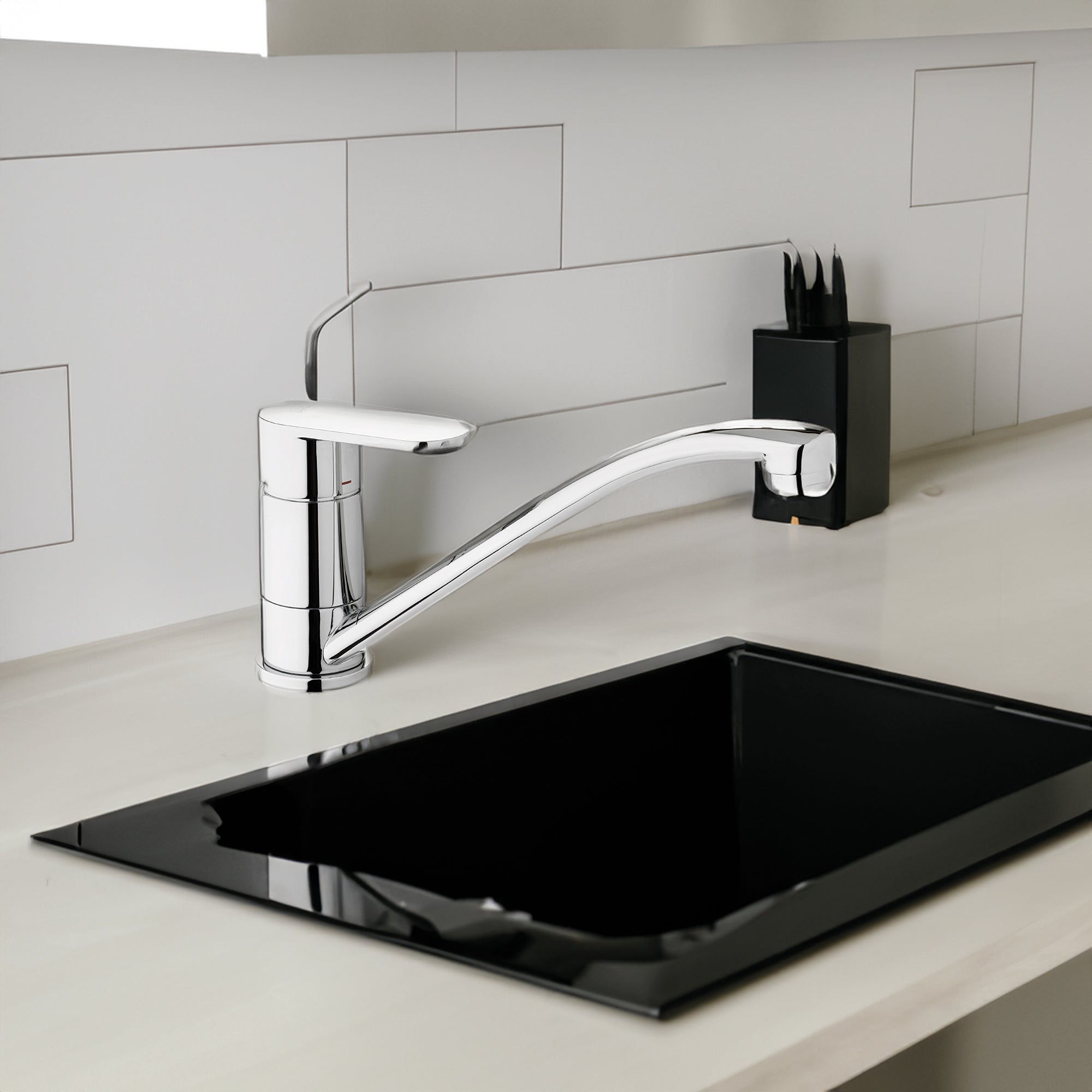 Miscelatore lavello monoforo Candy cromo — Paffoni - HD casa