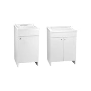 Mobile lavatoio serie PANDA" P.50 x L.45 cm - 1 anta (ap. dx) — Negrari - HD casa