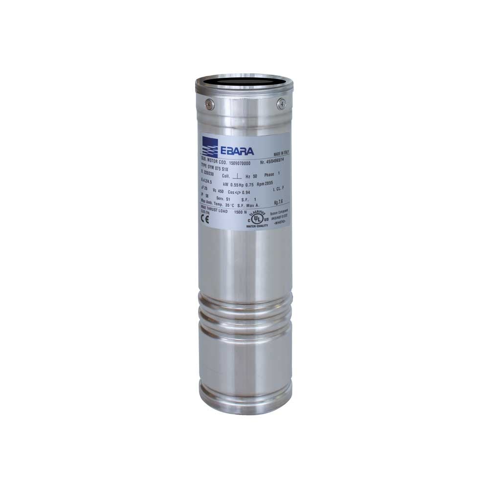 Motore sommerso trifase per pozzi winner 4N" Ebara 0YT HP 3,0 S1X - HD casa