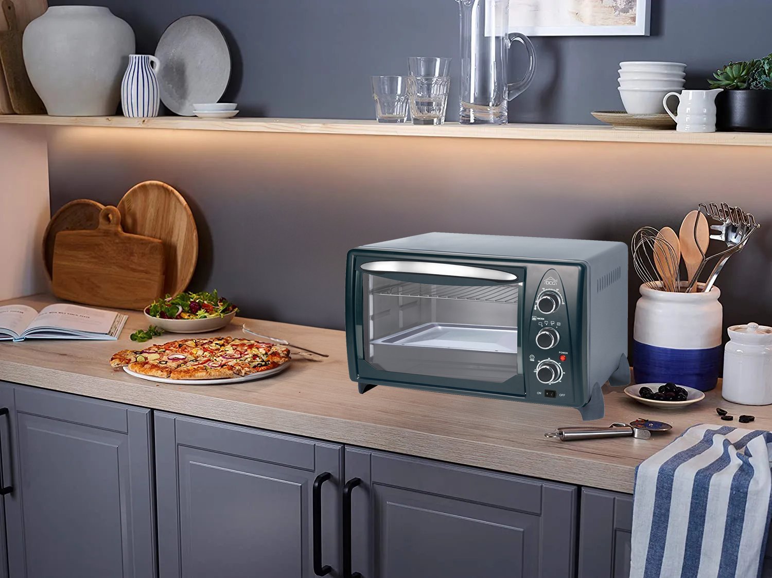 Multiforno ventilato mb 9824N' DCG 44x29x30h cm - HD casa