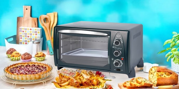 Multiforno ventilato mb 9824N' DCG 44x29x30h cm - HD casa