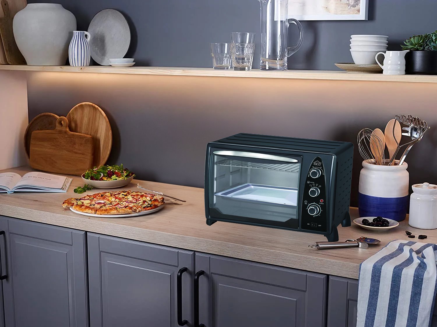 Multiforno ventilato mb 9835N' DCG 51x36,6x35h cm - HD casa