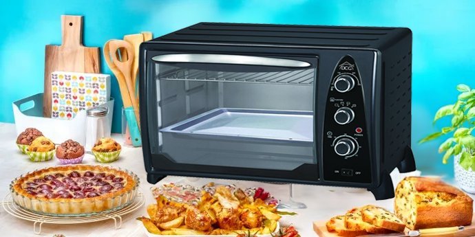 Multiforno ventilato mb 9835N' DCG 51x36,6x35h cm - HD casa