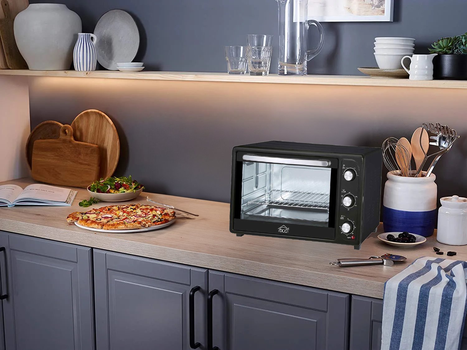 Multiforno ventilato mb 9845N' DCG 61x44x39,5 cm - HD casa