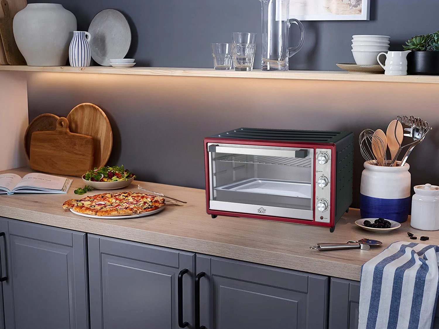 Multiforno ventilato mb 9865N' DCG 64,6x43x37,5h cm - HD casa