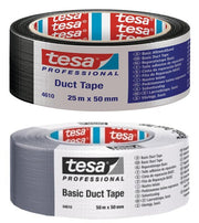 Nastro telato TESA mm 50x25 mt - grigio - HD casa