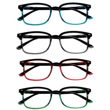 Occhiali da vista graduati kit hawaii + 3 - colore Nero/Grigio — Charro - HD casa