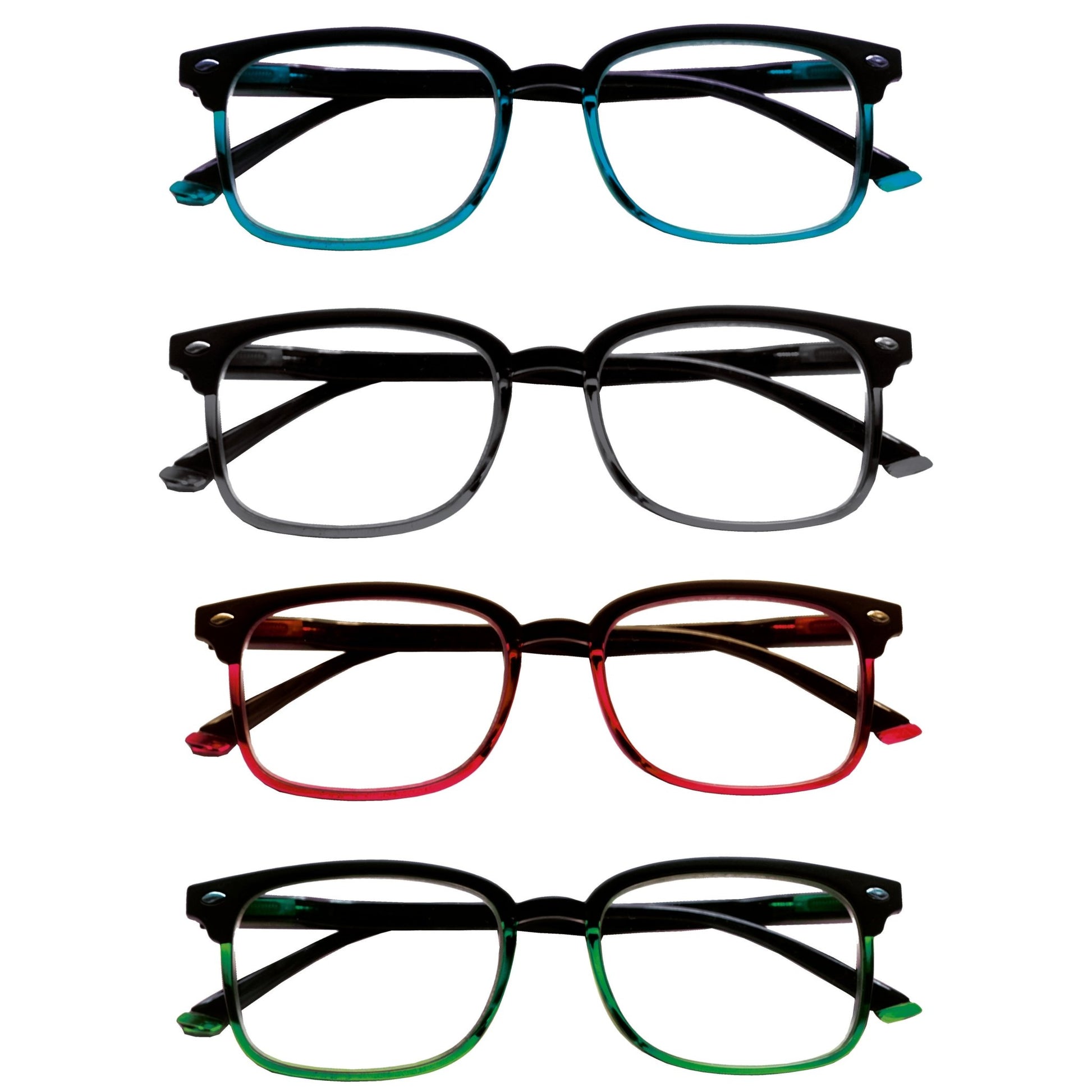 Occhiali da vista graduati kit hawaii + 3 - colore Nero/Verde — Charro - HD casa