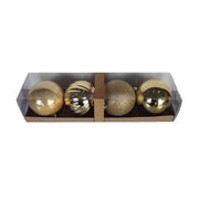Palline di natale Ø 8 cm, conf. 12 pezzi - colore rosso - HD casa