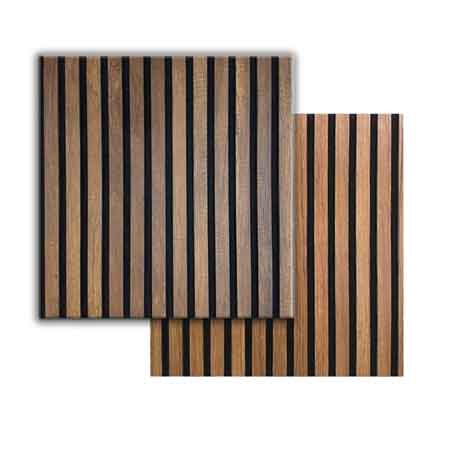 Pannello fonoassorbente euro acustic 60x275 cm - colore teak - HD casa