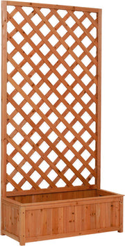 Pannello grigliato Rettangolare con fioriera cm 70x35x140h - HD casa