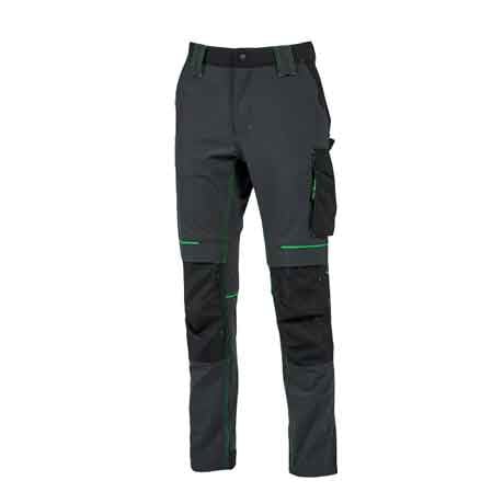 Pantalone da lavoro Atom GRIGIO/VERDE Upower tg. xl - HD casa