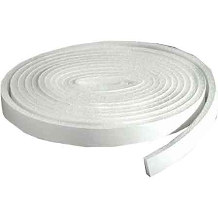 Parafreddo per porte e finestre bianco 25 mm x 4 mt - bianco — GEKO - HD casa