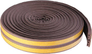 Parafreddo per porte e finestre in gomma Cardinale 9 mm x 6 mt - marrone - HD casa