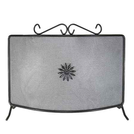 Parascintille fisso curvo 60x45h cm — MADE IN Italy - HD casa