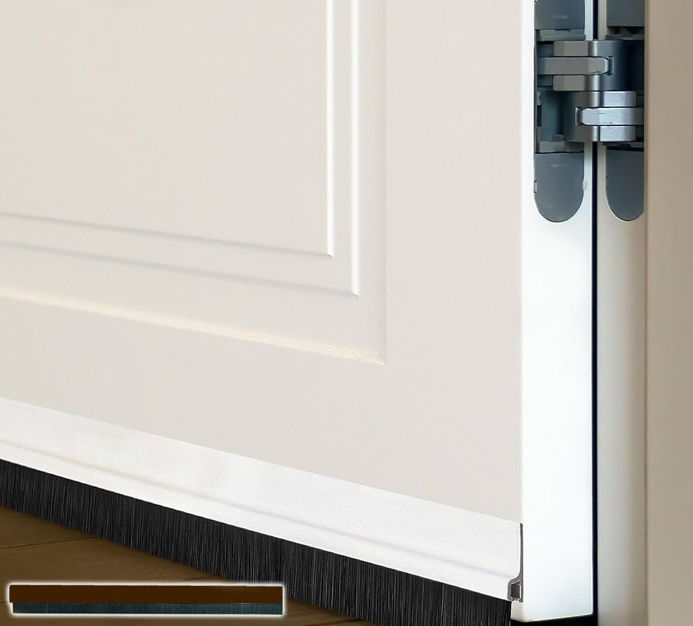 Paraspifferi sottoporta rigido Cardinale 100 cm - trasparente - HD casa
