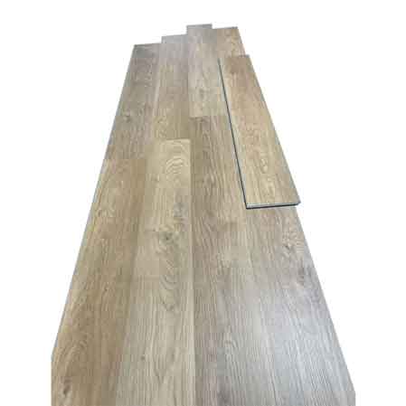 Pavimento in spc Cardinale 1220x180mm colore rovere grigio - HD casa