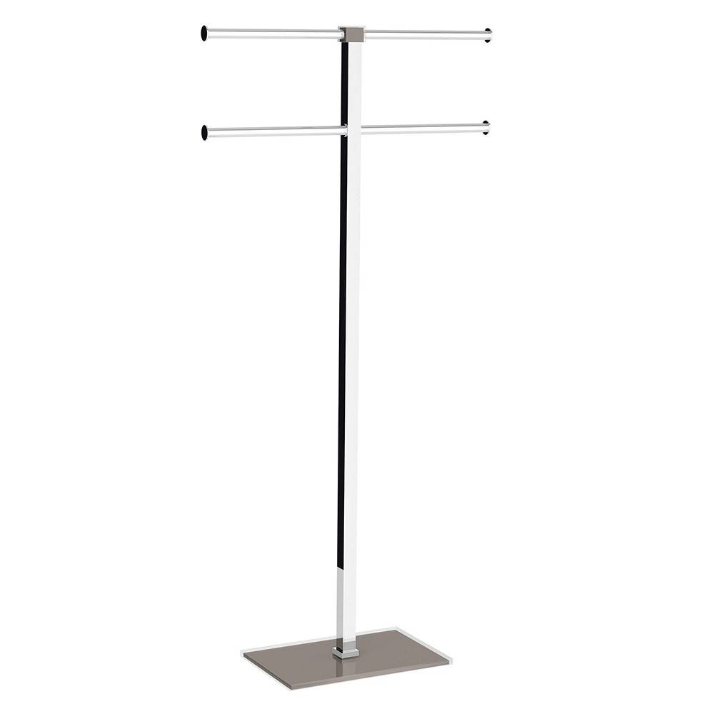 Piantana portasalviette GEDY linea Rainbow a 4 bracci colore Tortora - HD casa