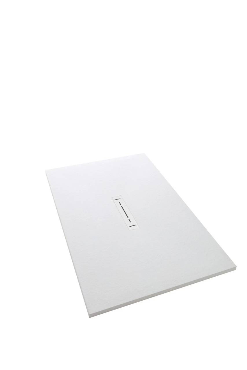 Piatto doccia Ardesia Plus 2,6 bianco matt 90x70cm - HD casa