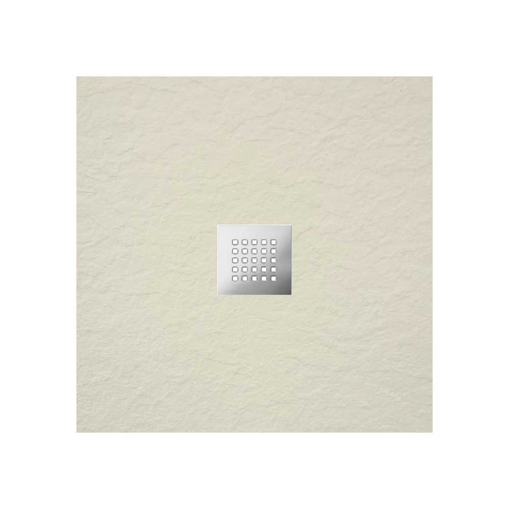 Piatto doccia quadrato Ultraflat creta 80 x 80 cm — Cardinale Professional - HD casa