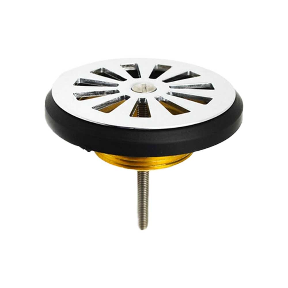 Piletta a griglia per piatto doccia con foro Ø60 in ottone OMP 1"1/2 x Ø80 mm - HD casa