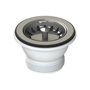 Piletta canestro per lavello cucina con foro Ø60 stp 1"1/2 x Ø70 mm — L.B. Plast - HD casa