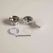 Piletta Click Clack Alice Ceramica PIL008 bianco lucido - HD casa