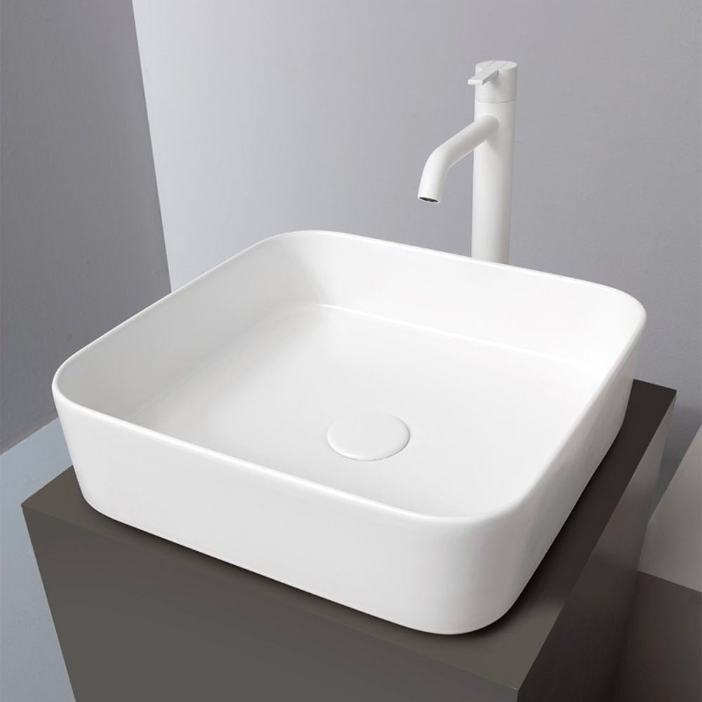 Piletta click clack con tappo in ceramica bianco stp 1"1/4 - HD casa