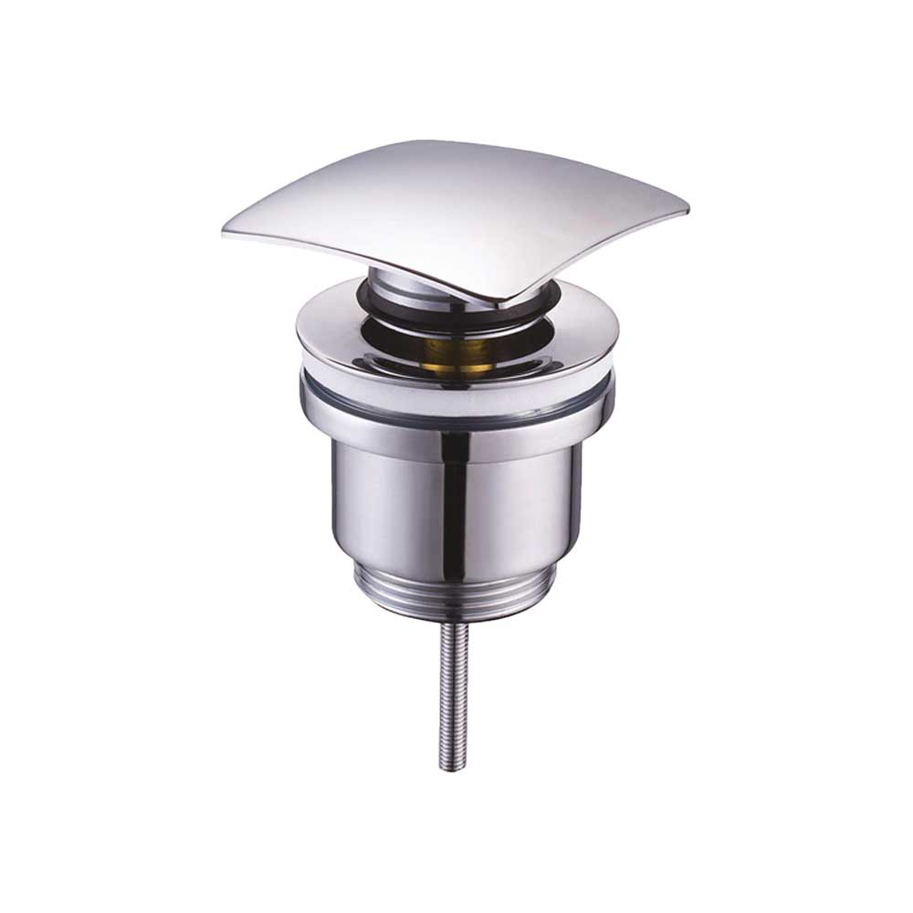 Piletta click clack per lavabo Quadra stp 1"1/4 - cromo - HD casa